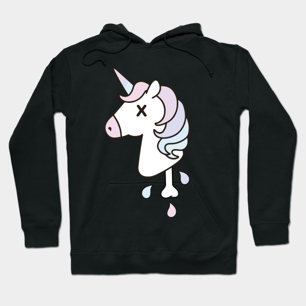 Dead Unicorn Hoodie by jverdi28